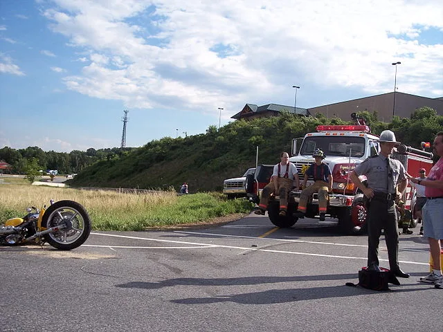 accident de moto